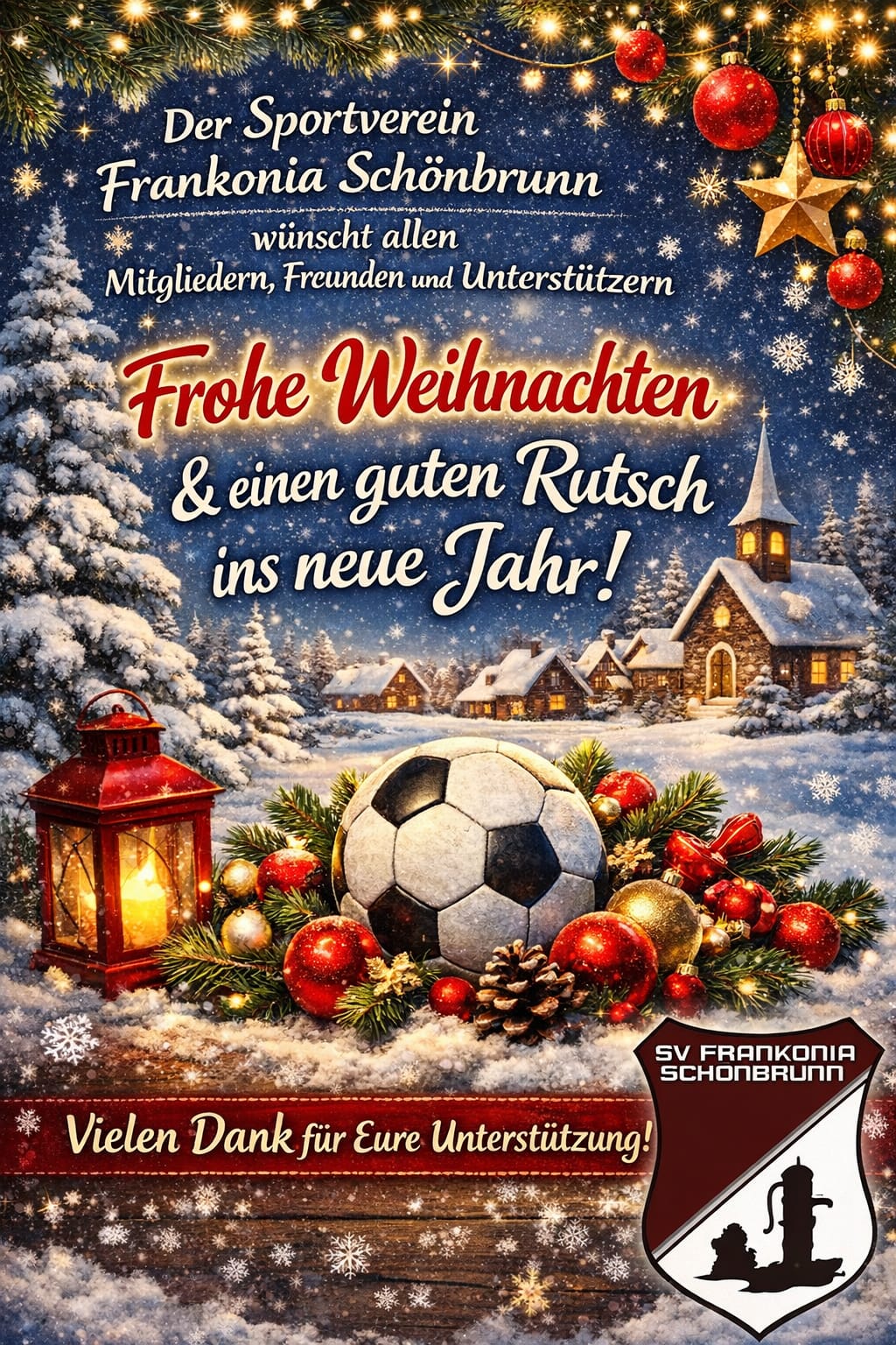 Frohes Fest und einen guten Rutsch! 🎄🥂