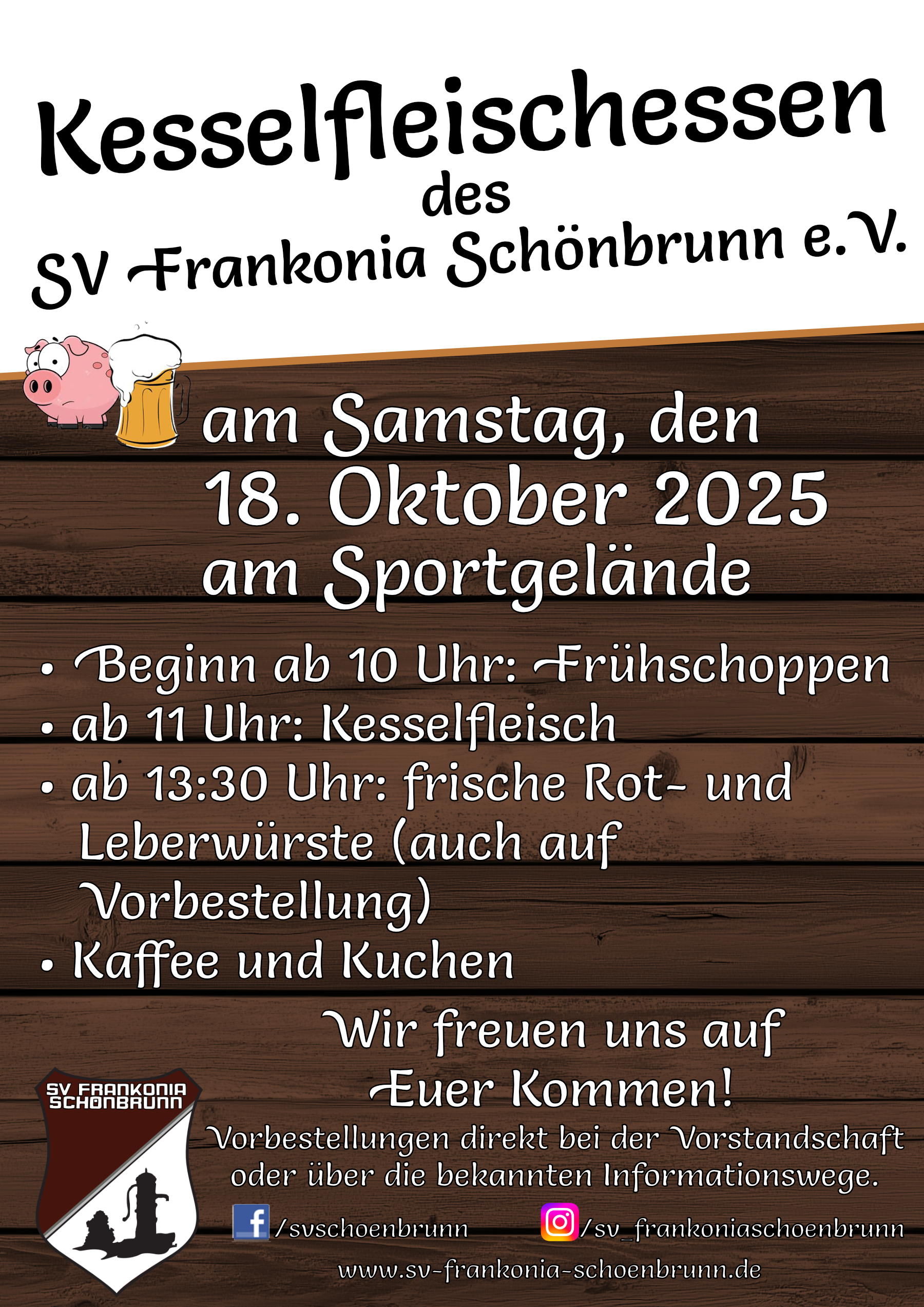 Kesselfleischessen / Schlachtschüssel 2025